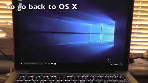 Select from a windows pc and click continue. How To Go Back To Os X From Windows 10 Boot Camp Youtube