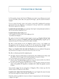 Pour des travaux légers pendant les vacances scolaires et à L Enfant Et Le Travail Temps De Travail Institutions Sociales