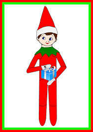 Elf on the shelf arrival by hot air balloon. Christmas Decoration Art Area Png Clipart Royalty Free Svg Png