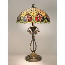 Dale Tiffany Lamps Tiffany Table Lamp In Antique Brass Tt60024 Tiffany Table Lamps Table Lamps For Sale Table Lamp