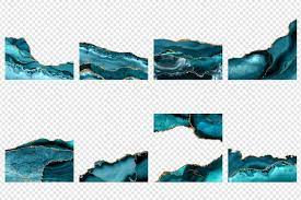 Teal And Gold Agate Borders Digital Watercolor Geode Png Etsy In 2022 Turquoise Watercolor Teal And Gold Floral Border Design