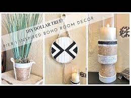 Diy Dollar Tree Walmart Pier1 Inspired Boho Room Decor Youtube Diy Boho Decor Dollar Tree Diy Boho Room Decor