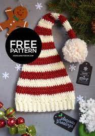 Pixie Elf Striped Newborn Hat Crochet Pattern Andrea S Notebook Elf Hat Crochet Crochet Crochet Hat Pattern