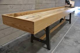 Custom Shuffleboard Table With Hard Rock Maple Playfield Etsy Shuffleboard Table Game Room Furniture Shuffleboard