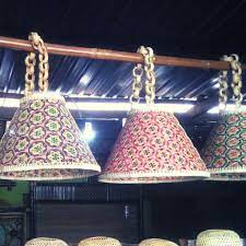 Maybe you would like to learn more about one of these? Lampu Gantung Kap Lampu Gantung Lampion Dari Anyaman Bambu Shopee Indonesia