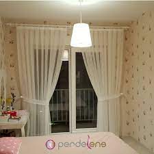 Rustik Tul Perde Modelleri Fon Perdeler Ev Dekoru Perde