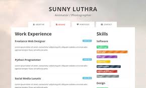 Web designers best apply with an online application. 20 Best Free Html Resume Templates By Trendy Theme