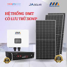Hệ thống điện mặt trời lưu trữ 3.2kWp