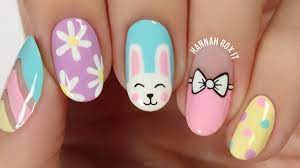 Easter is high time to gather together with the whole family and to prepare for a wonderful weekend. 5 Cute Spring Easter Nail Art Ideas Youtube
