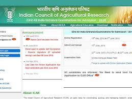 Candidates will be able to check the complete syllabus for ug and pg programmes offered through icar aieea entrance exam. Icar Admit Card Icar Aieea 2018 Admit Card Released Download Here Times Of India