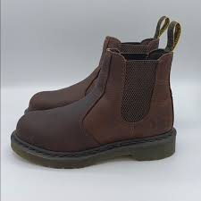 These 2976 chelsea boots by dr. Dr Martens Shoes Dr Martens Arbor Steel Toe Teak Bear Poshmark