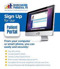 Sign Up For The New Patient Portal Hendersonville Pediatrics