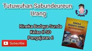 Maluku pasangan yang tepat makanan dan asal daerah 8. Rineka Budaya Sunda Kelas 2 Sd Pangajaran 6 Tutuwuhan Sabunderen Urang Youtube