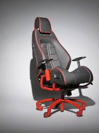 Authentic Ferrari Office Chair From Racechairs Com Made Using The Actual Seat From A Real Used Office Chairs Kids Folding Chair Most Comfortable Office Chair