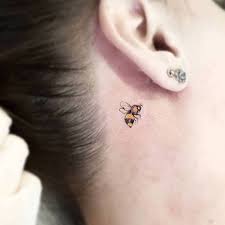 Decorate your laptops, water bottles, notebooks and windows. 28 Behind The Ear Tattoos That Are Low Key Gorgeous