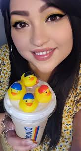 Woohoo I got my ducks!! 🐤🐤🐤🐤 They are so cute ☺️ Thank you Dutch Bros  Coffee