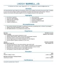 best attorney resume example from