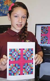 The Vedic Square Math Infusion In An Art Based Curriculum Arts Activities Math Art Activities Math Art Projects 3rd Grade Art Lesson