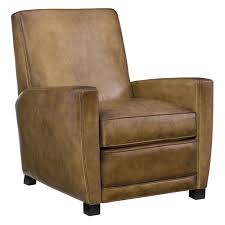 Bastille Genuine Leather Manual Recliner Leather Recliner Living Room Recliner Bernhardt Furniture