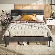 Hommoo full over full bunk beds for kids teens, solid wood full bunk bed frame with trundle and rails, can be divided into 2 beds (grey). Full Size Trundle Bed Frame Wayfair