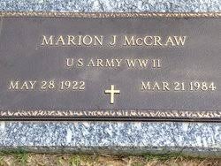 Marion James “Bud” McCraw (1922-1984)