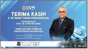 Ayoib che ahmad pula, kejayaan yang dikecapi itu sangat membanggakan beliau sebagai warga uum. Terima Uum Deputy Vice Chancellor Research Innovation Facebook