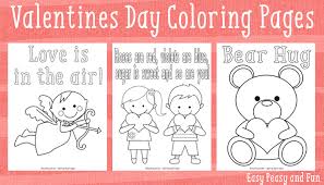 Each sheet shows the importance of god's love. 3 Sweet Valentines Day Coloring Pages Easy Peasy And Fun