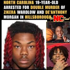 Blogged by: @iiamgj A 19-year-old t#NorthCarolina suspect,  #KenyonRaishaunCameron, has been arrested and charged with two counts of  first-degree murder in connection with the fatal shooting of two  individuals in #Hillsborough. The victims,