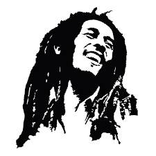 Black And White Vector Sticker Bob Marley Portrait Car Laptop Motorbike Vinyl Decal Sticker Bobmarley Reggae Portrait Decal Sticker Bob Marley Painting Bob Marley Art Bob Marley Tattoo