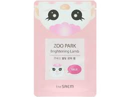 The Saem Zoo Park Brightening Lamb Mask Sheet, 0.84 fl oz/25 ml Ingredients  and Reviews
