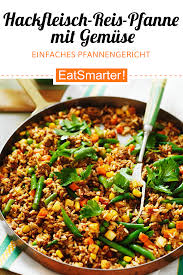 Hackfleisch Reis Pfanne Mit Gemuse Rezept Hackfleisch Reis Pfanne Hackfleisch Rezepte Hackfleisch