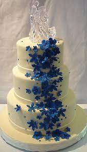 Check spelling or type a new query. Weddings Ivory And Royal Blue Wedding Cake Royal Blue Wedding Cakes Wedding Cakes Blue Wedding Cake Toppers