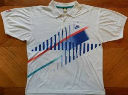 Vtg Nike Challenge Court Polo Shirt Agassi Tennis 80s 90s Xl Swoosh Hip Hop Rare Tennis Shirts Tennis Clothes Polo Shirt