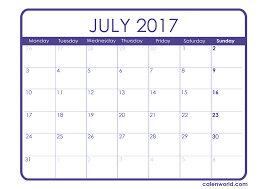 I founded this website in 2017, since then i write fashion and lifestyle . July 2017 Calendar Printable Calendars
