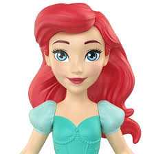Disney Princess Ariel Posable Small Doll in Shiny Outfit with Removable  Skirt, Inspired by Movie