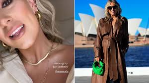 Former WAG Phoebe Burgess denies surgery after hits report labels her  cheeks 'very full' at Australian Fashion Week