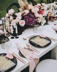 Blush Pink Spring Wedding Table Setting Wedding Table Decorations Pink Wedding Table Settings Fall Wedding Tablescapes