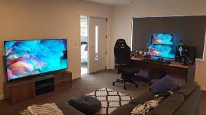 My New Living Room Setup Living Room Setup Living Room Gaming Setup Classy Living Room