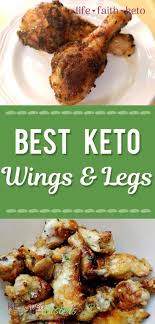 Keto Chicken Wings And Legs Low Carb Ketofied Sisters Recipe Keto Chicken Wings Chicken Drumstick Recipes Chicken Leg Recipes