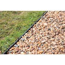 Can edging stones be returned? Gravel Paving Edging Black 10m Wickes Co Uk