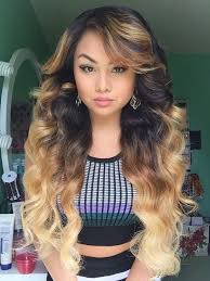 Ombre Hairstyles For Black Women Sis Hair Hair Styles Long Hair Styles Ombre Hair Extensions