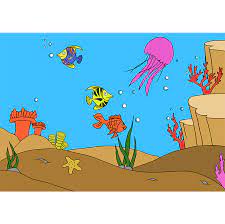 How To Draw An Underwater Scene - Really Easy Drawing Tutorial