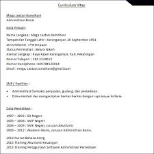 Kamu bisa edit contoh cv doc ini dengan data diri kamu. 27 Contoh Cv Lamaran Kerja Kreatif Menarik Unik