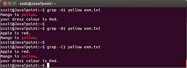 Below is some standard grep command explained with examples to get you started with grep on linux, macos, and unix Linux Grep Command Javatpoint