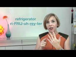 How To Pronounce Refrigerator 60sec Quick Fix With Heather Hansen How To Pronounce Heather Hansen Pronunciation