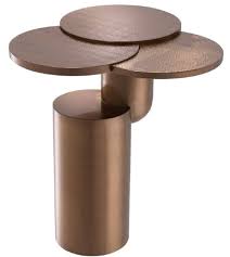 If you're interested in finding end & side tables options other than copper and glass, you can further refine your filters to get the selection you want. Casa Padrino Luxury Side Table Copper O 57 X H 61 5 Cm Designer Stainless Steel Table Living Room Furniture Luxury Collection
