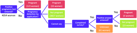 Flow Chart Describing How Pregnancies Are Detected In The