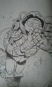 Teenage mutant ninja turtles tmnt coloring pages | how to draw ninja turtles mickey donnie raphael leoyour call high quality, . Tmnt Space Raph Coloring Page By Ninjaturtlefangirl On Deviantart