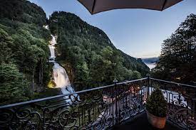 grandhotel giessbach in switzerland flow magazine beautiful places to visit places to go backyard views