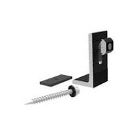 Solar L Foot Brackets for Corrugated, Tin, Zinc Metal Roofing